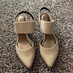Tan Life stride heels